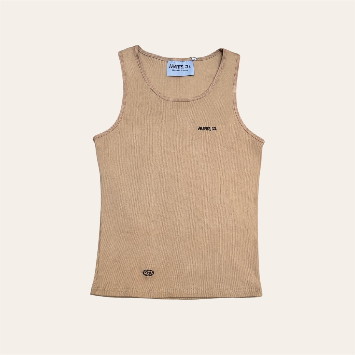 CAMISETA INTERIOR CREMA AKAGYM