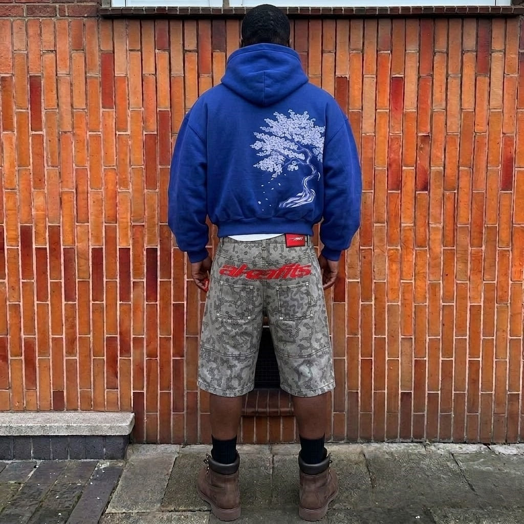 BLUE TOKYO HOODIE