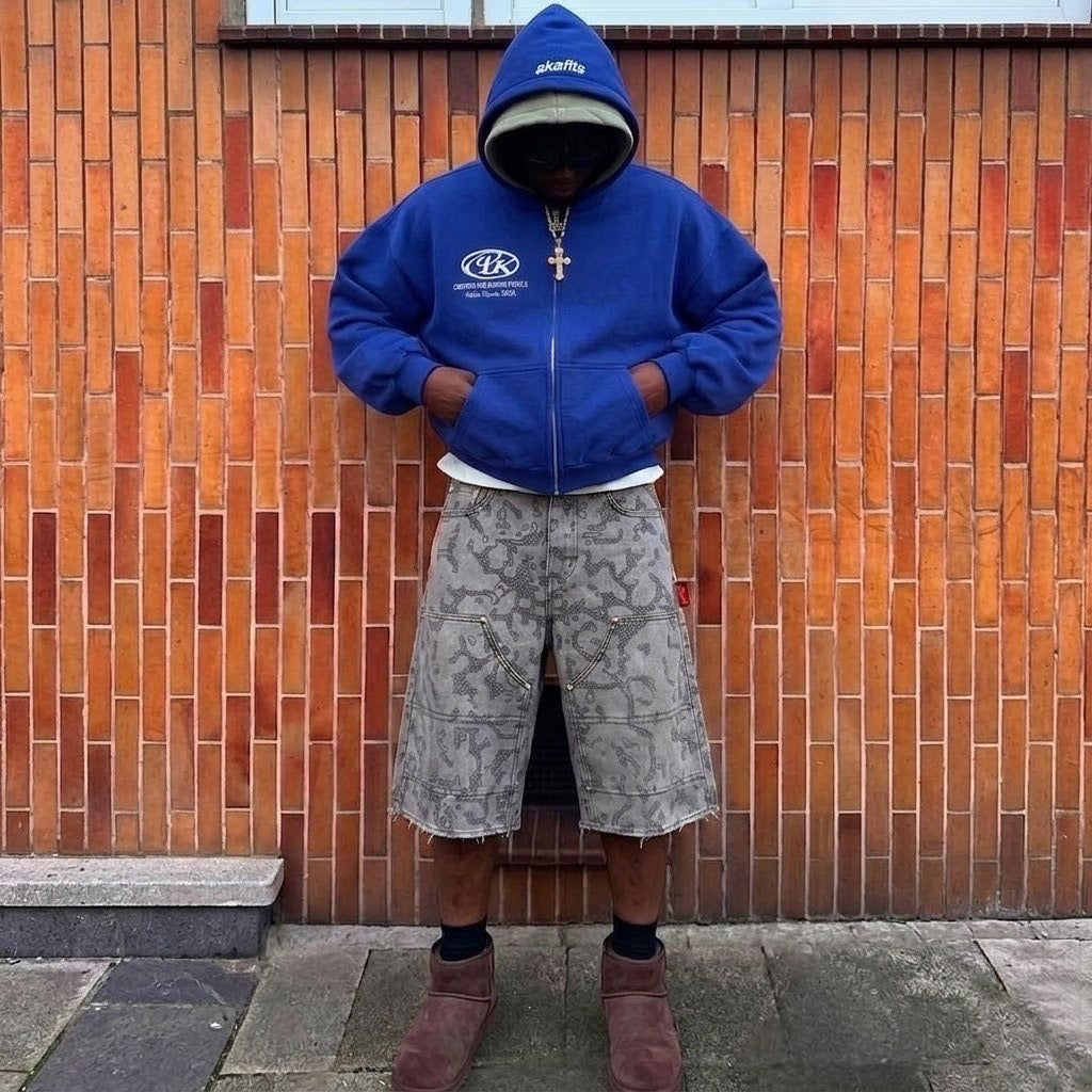 BLUE TOKYO HOODIE