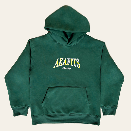 GREEN AKAFITS HOODIE