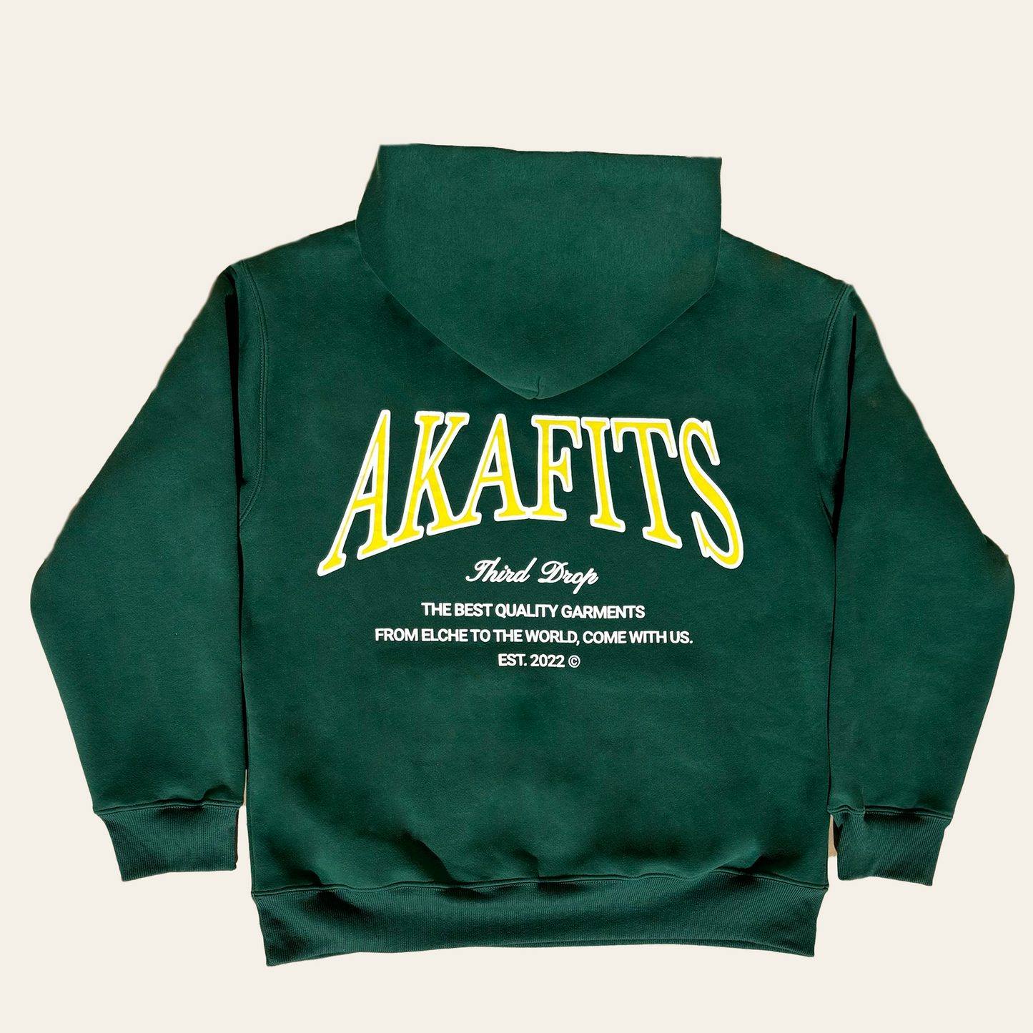 GREEN AKAFITS HOODIE